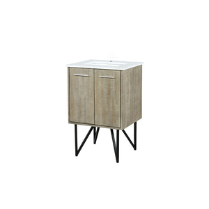 English Elm Rustic Acacia Bath Vanity With Cultured Marble Top – Stylish, Durable & Perfect For Small Spaces! B2731P259658-GIGA