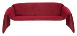 Horten Sofa Red 110028 Zuo Modern