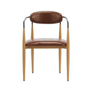 English Elm Christopher Knight Home® - Dining Arm Chairs Set Of 2 - Modern Upholstered Design With Durable Iron Frame For Comfort & Style N771P232981V