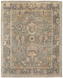 Feizy Rugs Carrington Hand Knotted Wool Rug - Timeless Oushak Motifs With Rich Colors And Durable Design Gray,Gold,Pink Wool 9826504fgrypnke50