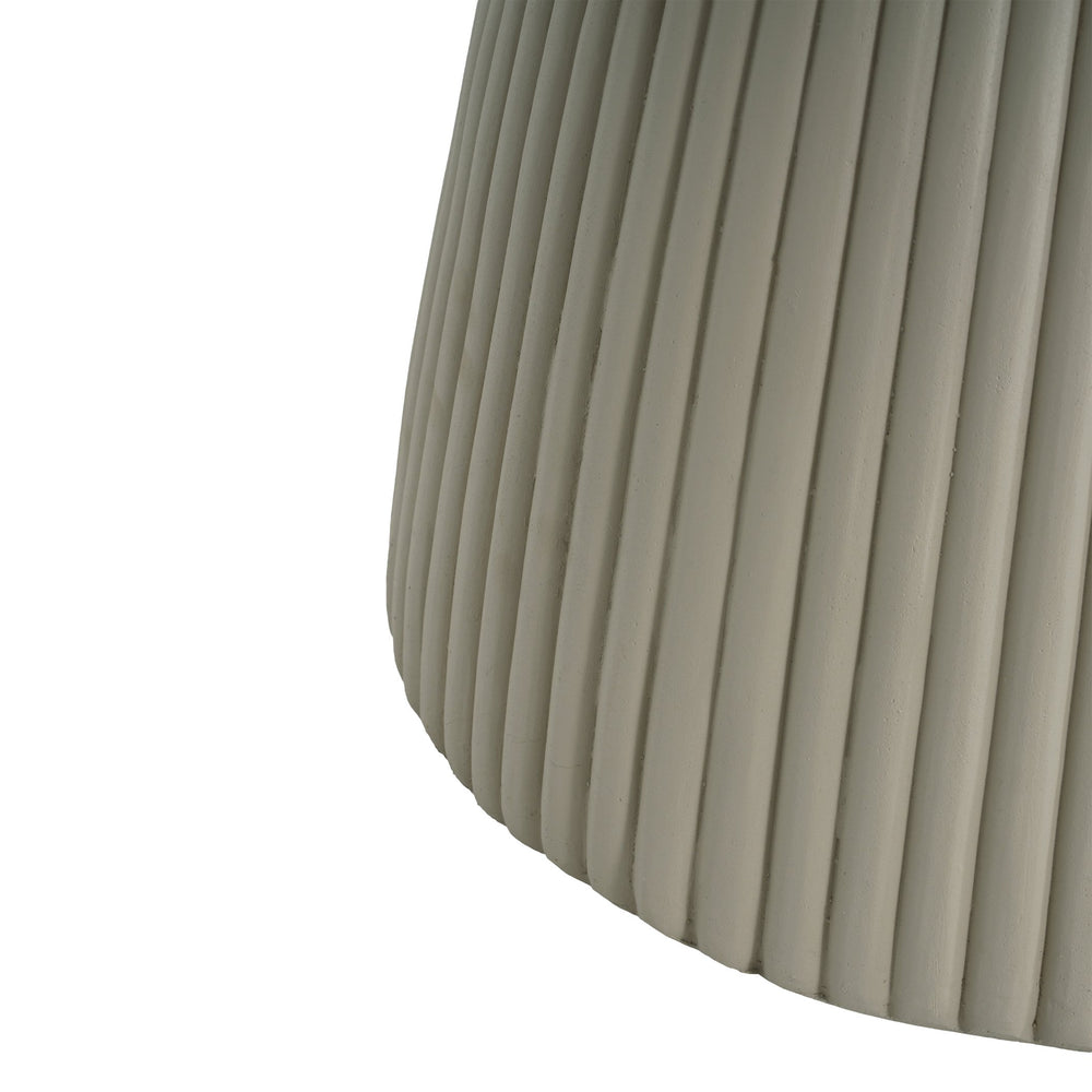 English Elm Christopher Knight Home® - 20''H Sand MGO Side Table - Weatherproof Magnesium Oxide Round End Table for Indoor & Outdoor Use N772P197399S