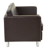 OSP Home Furnishings Pacific LoveSeat Espresso