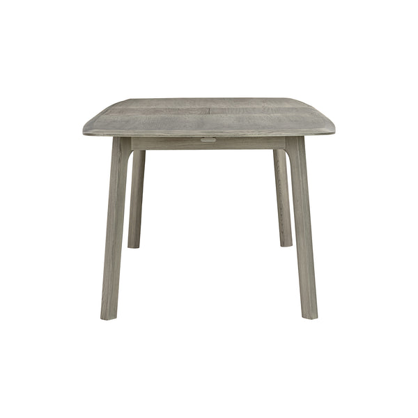 English Elm Serenza Extendable Rectangle Dining Table 98" Gray Oak - Modern Oak Hardwood, Seats 6-8, Easy Care B2736P354400