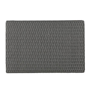 English Elm Christopher Knight Home® - SALEM PE WICKER SNACK TABLE — Handcrafted Polyethylene Rattan Side Table with Iron Frame, No Assembly Required Grey 52006.00GRY