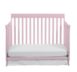English Elm Brees Island Convertible Crib with Belgrave Curves and Dual Tone Veneer Nursery Design B022P204858