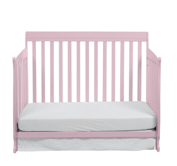 English Elm Brees Island Convertible Crib with Belgrave Curves and Dual Tone Veneer Nursery Design B022P204858