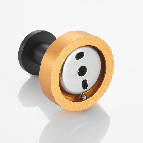 English Elm Round Base Wall Hanging Coat Hooks - Stylish 4 Pack For Entryway, Bathroom, Bedroom, Space-Saving! T3177P280090-GIGA