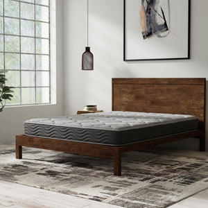 English Elm Hybrid Firm Queen Mattress Gel Foam Pocketed Coils Cool Sleep Spine Support B047P321028