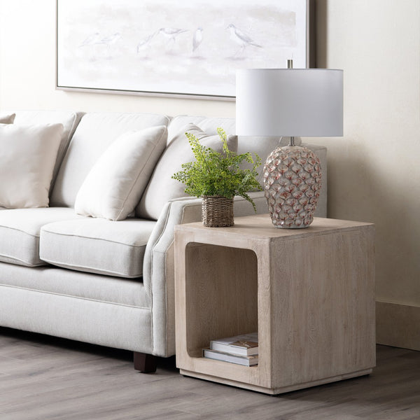 Crestview Collection Ceramic Coastal Table Lamp In High-gloss Ocean Blue With White Linen Shade For Vibrant Decor   Cvap3236b