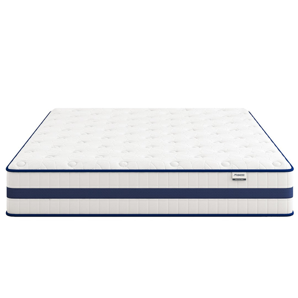 English Elm Queen Hybrid Mattress 12 Inch Pocketed Coils Memory Foam Pressure Relief Sleep B2716P329747