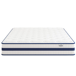 English Elm Queen Hybrid Mattress 12 Inch Pocketed Coils Memory Foam Pressure Relief Sleep B2716P329747