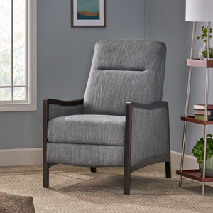 Christopher Knight Home® - Noble House - Veatch Contemporary Upholstered Pushback Recliner