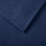 True North by Sleep Philosophy Micro Fleece Casual Sheet Set TN20-0451 Navy