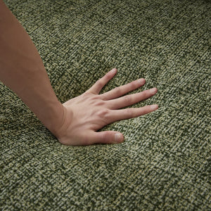 English Elm Oversized Chenille 3-Seater Compressed Sofa — No Assembly, Space-Saving, Soft Pocket-Spring Comfort Green W2339P352930