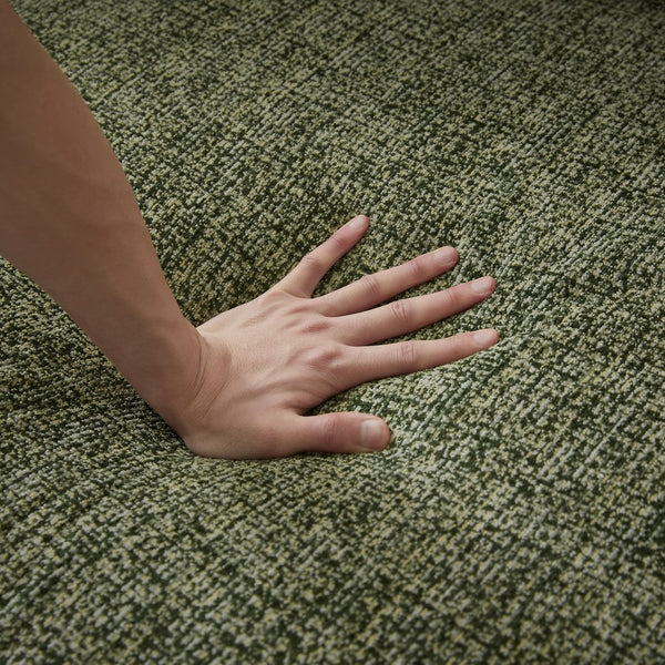 English Elm Oversized Chenille 3-Seater Compressed Sofa — No Assembly, Space-Saving, Soft Pocket-Spring Comfort Green W2339P352930