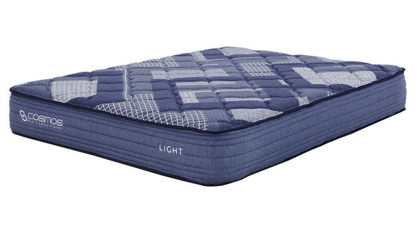 English Elm Light- King Hybrid Mattress Graphite Memory Foam Pocketed Coils Cooling Sleep B342P315676