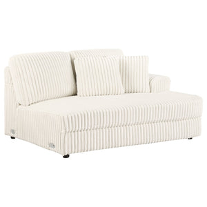 English Elm Langford Four Piece Corduroy Sectional Sofa Plush Modular Seating for Large Living Rooms B062S01489