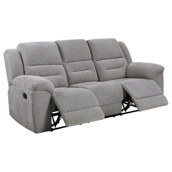 English Elm Chelan Plush Sofa and Loveseat Set with Sloped Arms for Contemporary Living Rooms B062S01730