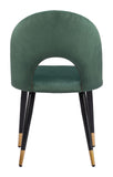 Menlo Dining Chair - Set of 2 Green 109875 Zuo Modern