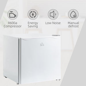 English Elm Homcom Compact Upright Freezer 1.1 Cu Ft with Reversible Door for Dorm or Office W2225P173902