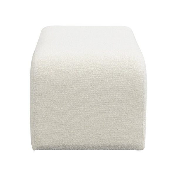 English Elm Christopher Knight Home® - Upholstered Ottoman With Storage Drawer - Chic Boucle Fabric, Solid Wood, Versatile Seating Solution N757P303234W