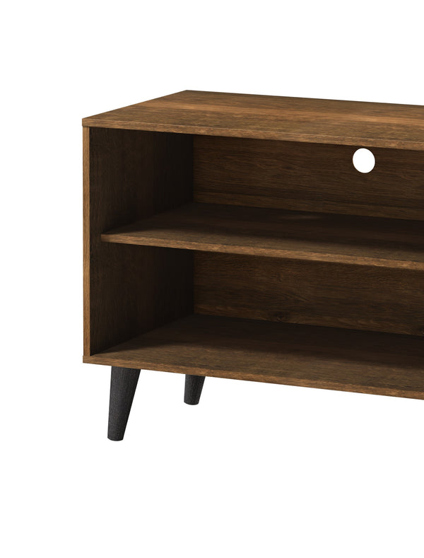 English Elm Amidon Mid-Century Modern Tv Stand For 63" Tvs, Stylish Storage Shelves & Cabinet For Living Room B2735P297797