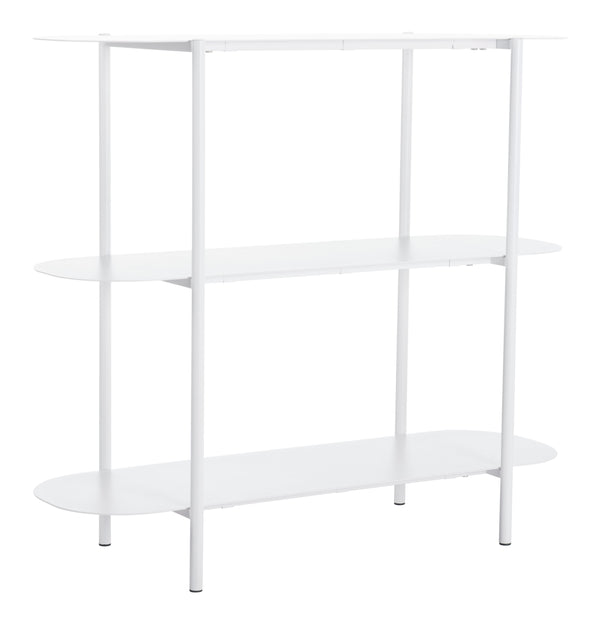 Tre Console Table White 109419 Zuo Modern