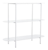 Tre Console Table White 109419 Zuo Modern