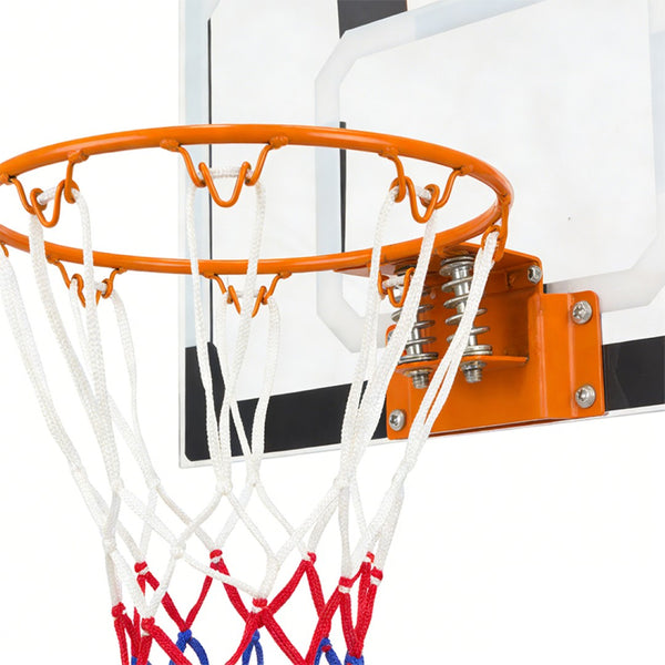 English Elm Mini Basketball Hoop Acrylic Backboard Metal Rim Wall Mount for Dorm or Office W3087P376141