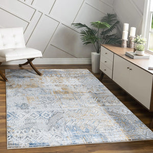 English Elm Legacy Multi Area Rug 5 Ft. 3 In. X 7 Ft. - Durable, Soft, Stain-Resistant, Perfect For Families! B186P181150