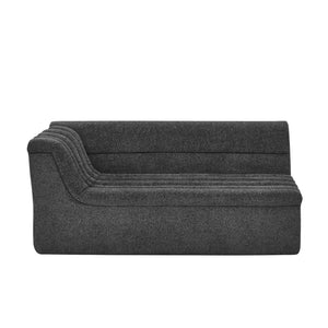 English Elm 106" Modular L-shaped Sectional Sofa Plush Chenille Low-profile Design for Living Room W1413S00122