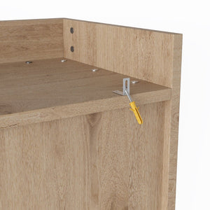 English Elm Topmax Shaker Pantry Cabinet with Drawers Power Outlet and Glass Doors SP000094AAA