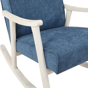 OSP Home Furnishings Gainsborough Rocker Navy
