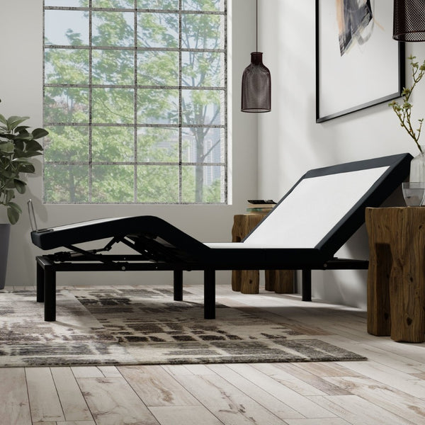 English Elm Model P2 Full Adjustable Base with Massage Usb Charging Led Lighting Zero Gravity B180P172085