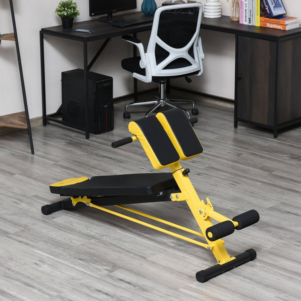 English Elm Soozier Multi-angle Steel Home Gym Bench with Foam Holders for Full Body Strength W2225P217971