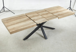 English Elm Extendable Walnut Table - Versatile Dining, Office, Or Coffee Table, Easy Assembly, 3 Lengths! W234S00110