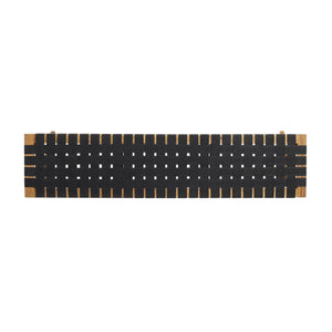 English Elm Christopher Knight Home® - BANFF Teak Acacia Bench with Rope Weave and X-Cross Frame — Durable Outdoor Seating, 800 lb Capacity 70999.00
