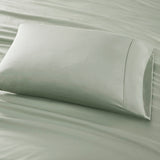 Madison Park 525 Thread Count Casual Cotton Blend Sheet Set MP20-6541 Sage