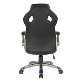 OSP Home Furnishings Ice Knight Gaming Chair Blue