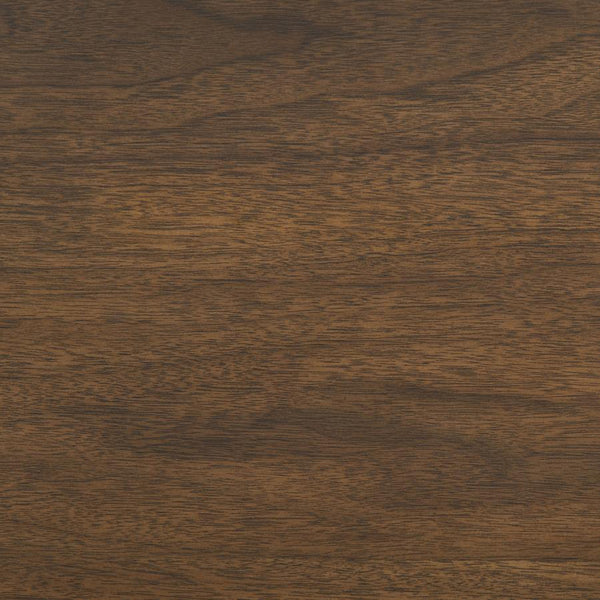 English Elm Rectangular Wooden Dining Table with Slim Tapered Legs, Beveled Top and Durable Rubberwood Finish Walnut B016P369656