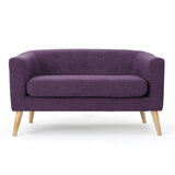 Christopher Knight Home® - Noble House - Bridie Fabric Mid Century Modern Loveseat