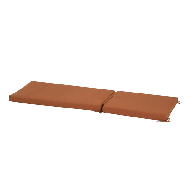 English Elm Christopher Knight Home® - Noah Outdoor Chaise Lounge Cushion - Bright Orange, Weather-Resistant, Durable Foam For Comfort N775P291468O