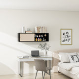 Hearth and Haven Wall Hanging Decorative Cabinet, Rattan TV Stand, Suitable For Living Room, Study, Bedroom W688123379