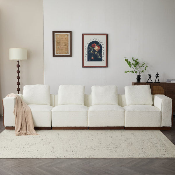 English Elm Christopher Knight Home® - Sectional 4-Seater Sofa - Contemporary Modular Design For Comfort, Flexibility, And Everyday Use N771P205002M_P220377M_P205014M_P205089_P205089