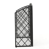 Christopher Knight Home® - Noble House - Amiyah 3 Panelled Iron Fireplace Screen