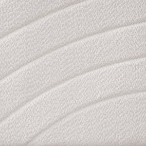 English Elm Christopher Knight Home® - Queen Platform Bed with White Bouclé Headboard, Champagne Silver & Black Frame, Solid Slats, 800lb Support N758D801819B