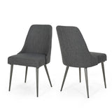 Christopher Knight Home® - Noble House - Alnoor Modern Fabric Dining Chairs (Set of 2)