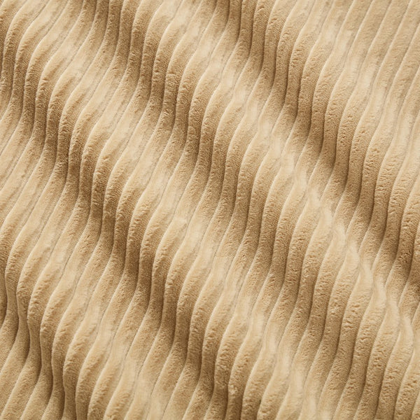 English Elm 153" Modern L-Shaped Sectional Sofa In Camel Corduroy With Movable Ottoman & Tufted Comfort Design W714S01472