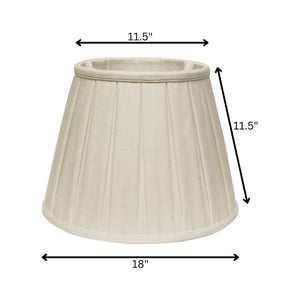 English Elm Slant Box Pleat Linen Softback Lampshade Tailored Washer Fitter for Classic Interiors B075101283