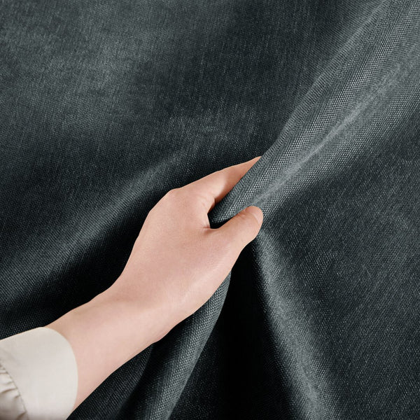 English Elm Armless sofa with Chenille upholstery and hidden storage, crescent design, piping details for style and comfort Grey W3041P293505